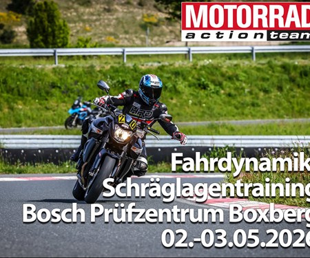 Motorrad Termin Fahrdynamik/Schräglagentraining Boxberg