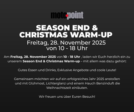 Motorrad Termin Season End & Christmas Warm-Up