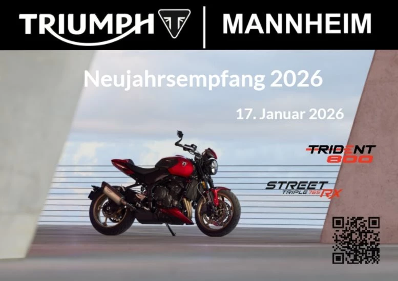 Neujahrsempfang 2026 bei Triumph Mannheim