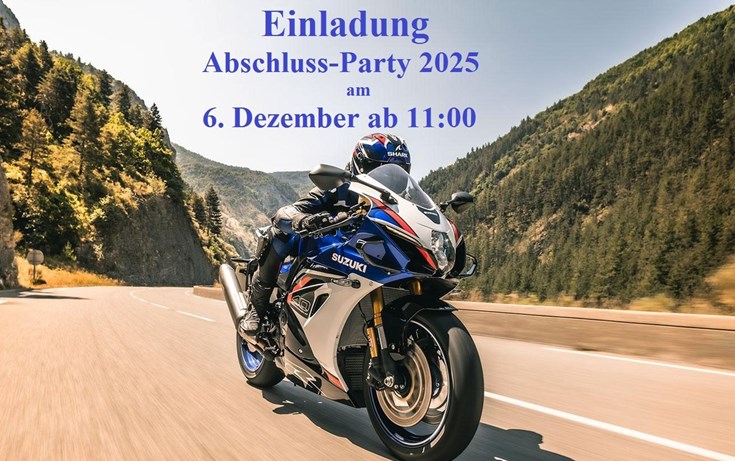 Saisonabschluß-Party