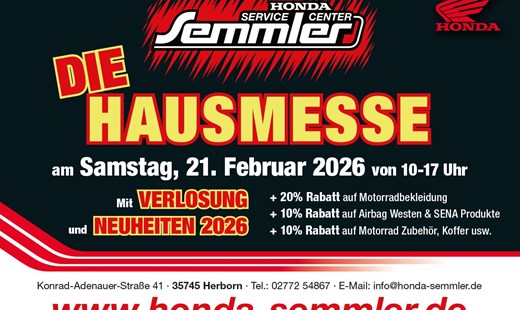 Hausmesse 2026