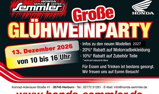 Die Große Glühweinparty 2026