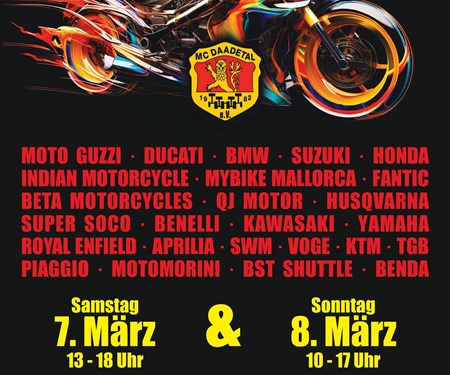 Motorrad Termin Motorradausstellung Wissen 2026