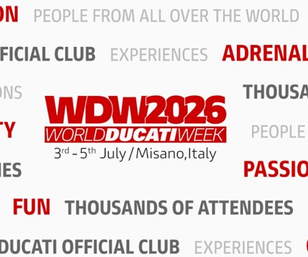 Motorrad Termin World Ducati Week 2026