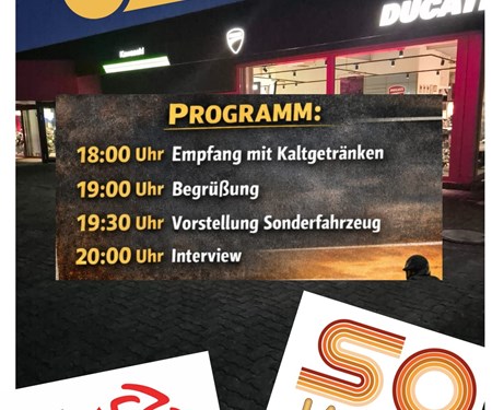 Motorrad Termin Bike Night - 50 Jahre Witten und Weber