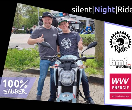 Motorrad Termin silent|Night|Ride 2026 - 100% elektrisch für den guten Zweck