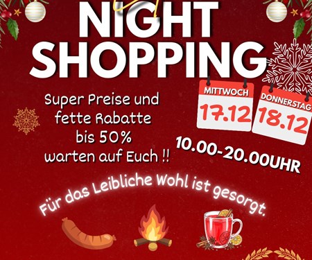 Motorrad Termin Night Shopping 