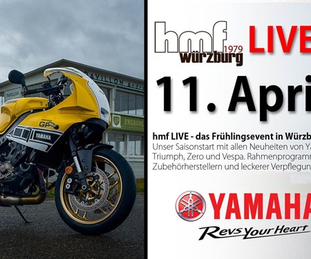 Motorrad Termin hmf LIVE Yamaha Frühlingsfest