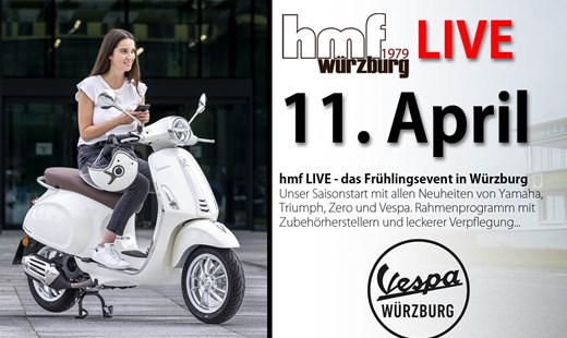 hmf LIVE Vespa-Saisonstart