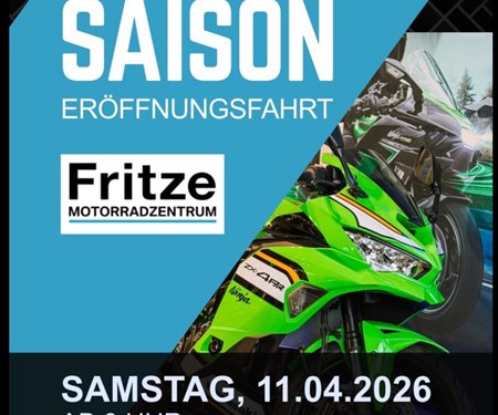 Motorrad Termin Saisoneröffnung  Motorradzentrum Fritze