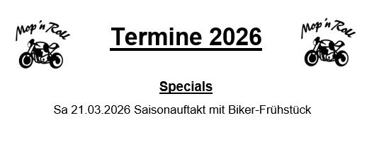 Saisonauftakt und Bikerfrühstück 