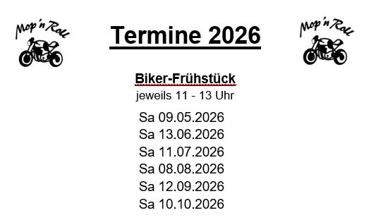 Biker-Frühstück August 2026