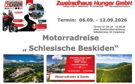 Motorradreise „Schlesische Beskiden“ - Bild 1