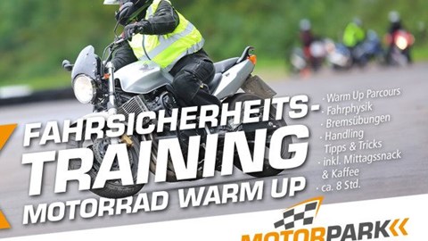 Motorrad Warm-up-Training (BG Gutschein wird verrechnet) 11.04.2026