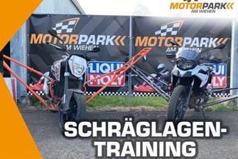 Motorrad Schräglagentraining (Termin frei wählbar)