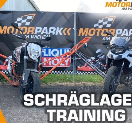 Motorrad Schräglagentraining (Termin frei wählbar) Motorrad Schräglagentraining (Termin frei wählbar)