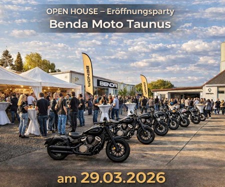 Motorrad Termin OPEN HOUSE – Eröffnungsparty