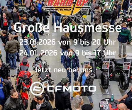 Motorrad Termin Große Hausmesse