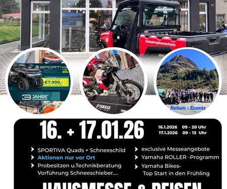 Motorrad Termin HAUSMESSE & REISEN