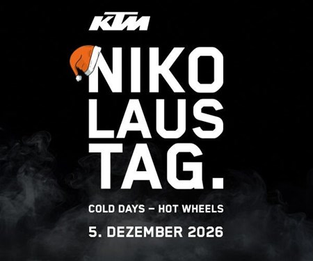 Motorrad Termin PEPA-BIKES KTM NIKOLAUSTAG 2026