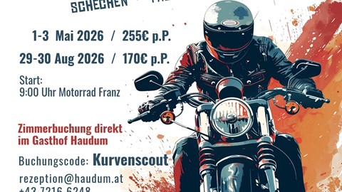 Motorradtour mit Kurvenscout
