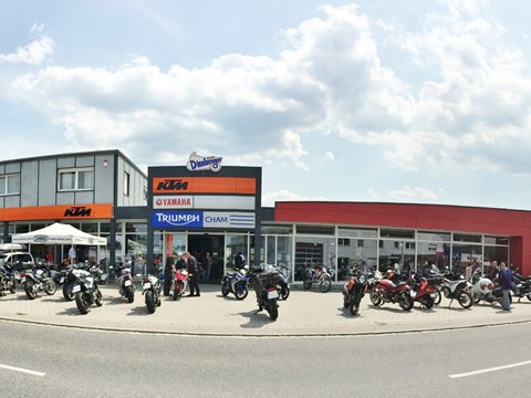 Hausmesse bei Motorrad Dirnberger in Cham