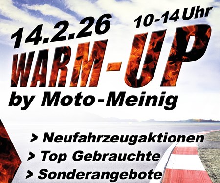 Motorrad Termin Warm up by Moto-Meinig