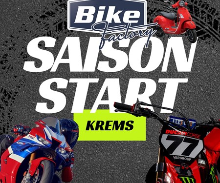 Motorrad Termin Bike Factory SAISONSTART in KREMS