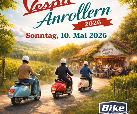Motorrad Termin Vespa Anrollern mit den Ridin Dudes 🛵