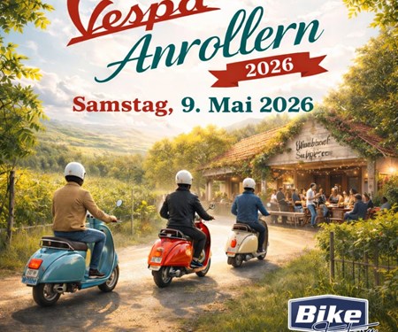 Motorrad Termin Vespa Anrollern mit den Ridin Dudes 🛵