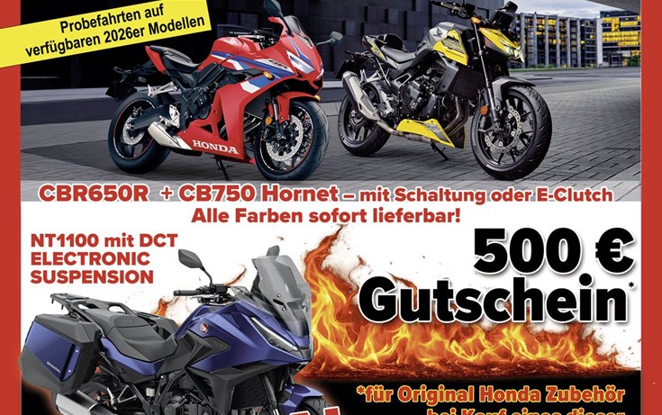 Honda Schreiber Road Show Saisoneröffung 2026