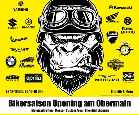 Motorrad Termin Motorradmesse "Angasen" in Lichtenfels
