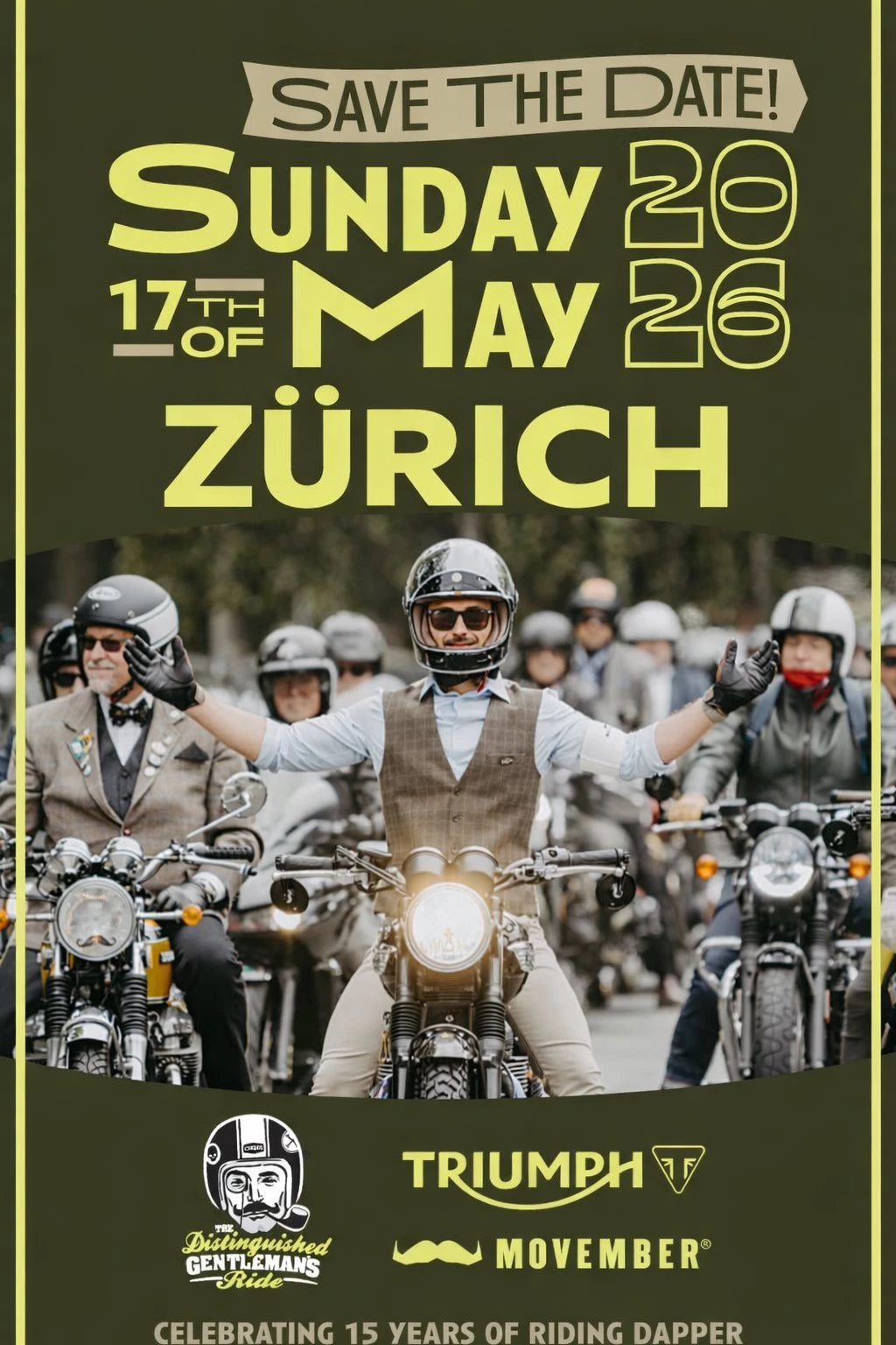 Gentleman's Ride Zürich 2026