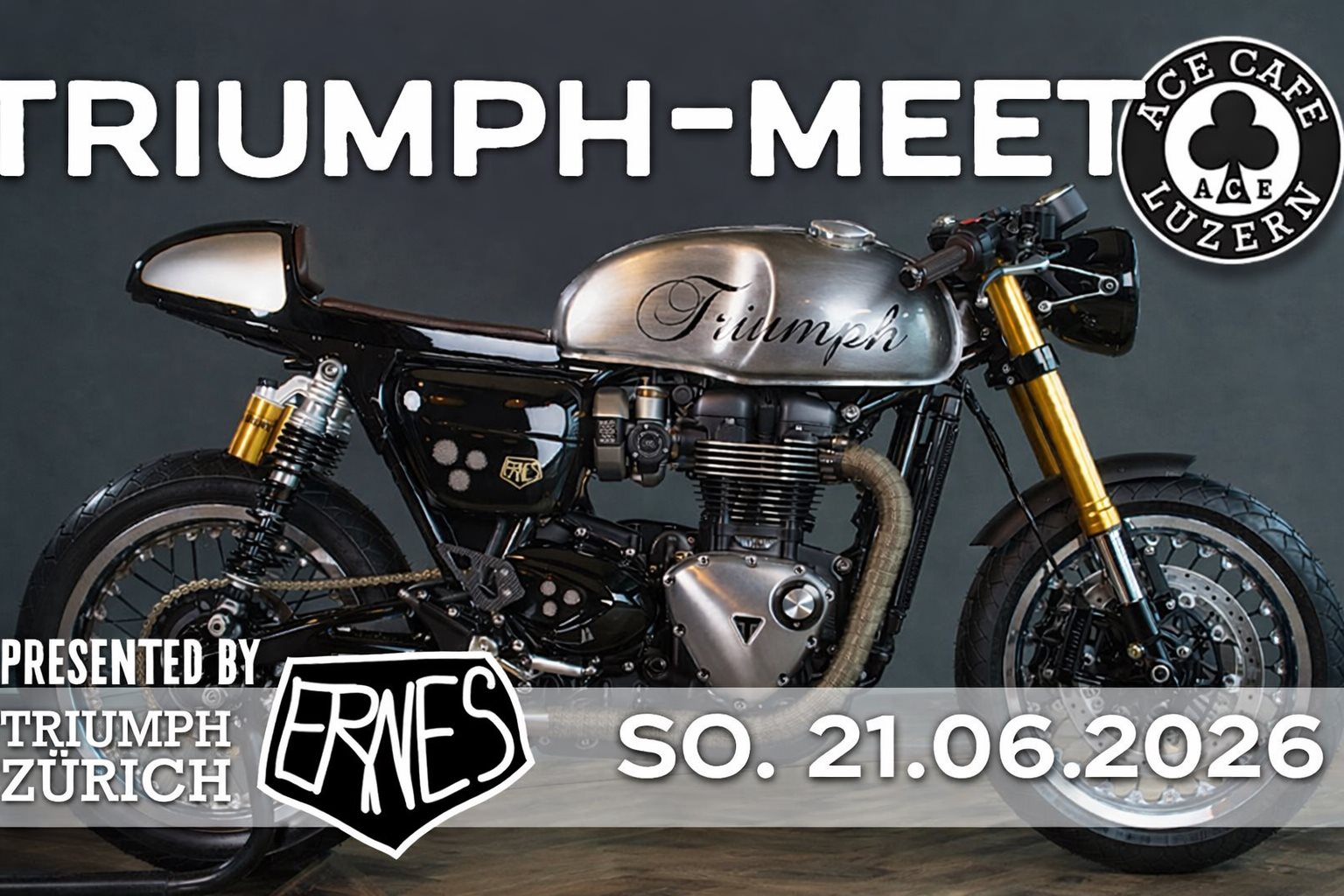 TRIUMPH-MEET IM ACE CAFE LUZERN