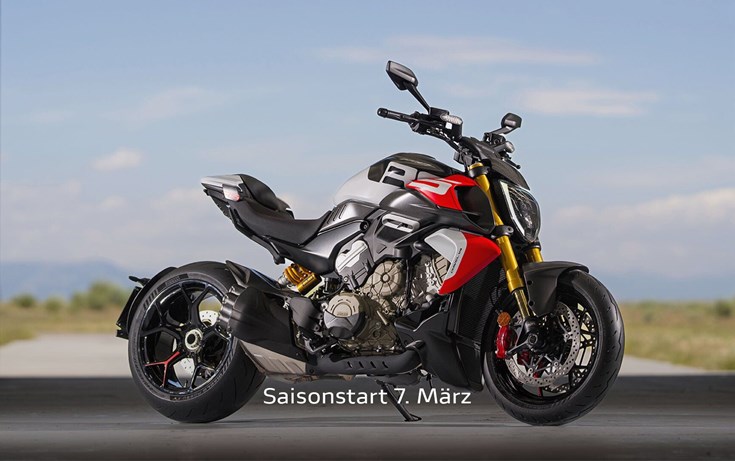 Saisonstart Ducati, Kawasaki, Bimota und Louis