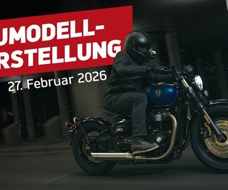 Motorrad Termin Neumodell-Vorstellung