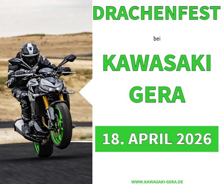 Motorrad Termin Drachenfest bei KAWASAKI Gera