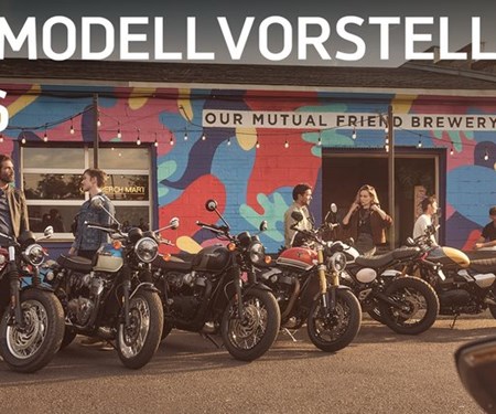 Motorrad Termin ERLEBE DIE TRIUMPH NEUHEITEN 2026 LIVE 