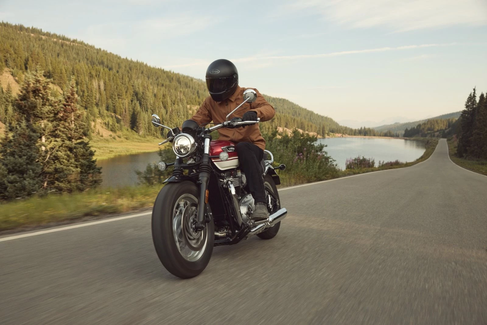 TRIUMPH Neumotorradvorstellung bei Motorrad Dirnberger