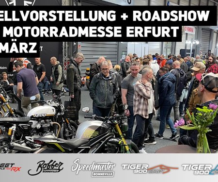 Motorrad Termin STÄRKER-PROFIL MOTORRAD auf der Motorradmesse Erfurt HALLE 2