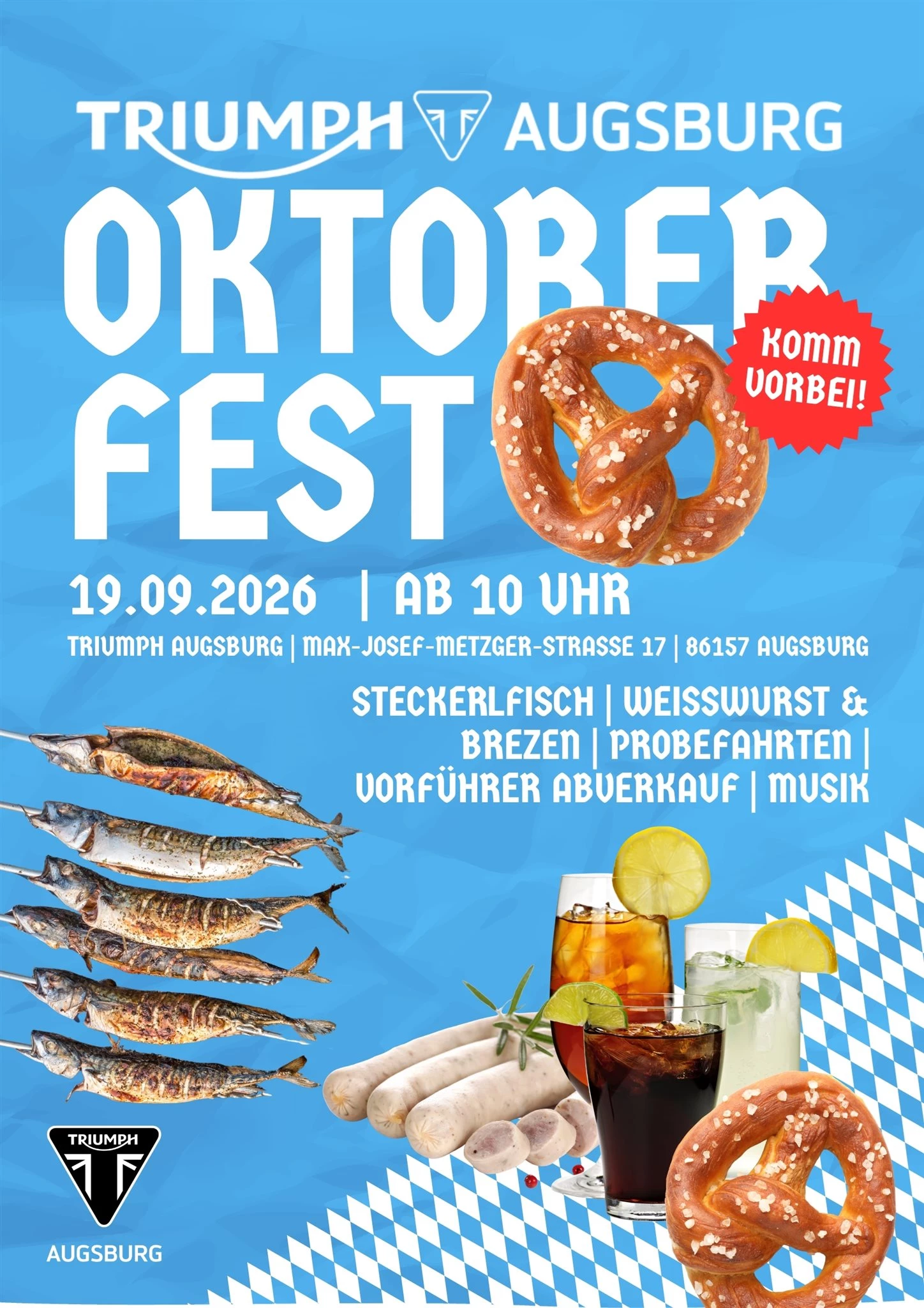 Oktoberfest bei Triumph Augsburg