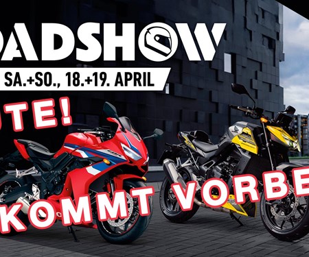 Motorrad Termin Honda Road Show 2026