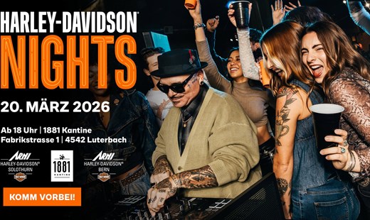 Harley Night 2026 – Spüre die Freiheit