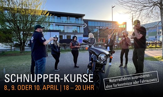 Motorrad-Schnupper-Abendkurs mit Dänu Gerber in Belp