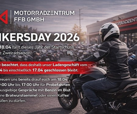Motorrad Termin Saison-Opening 2026 + Suzuki Biker`s Day 2026