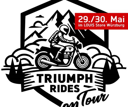 Motorrad Termin Triumph Test-Ride Tour in Würzburg