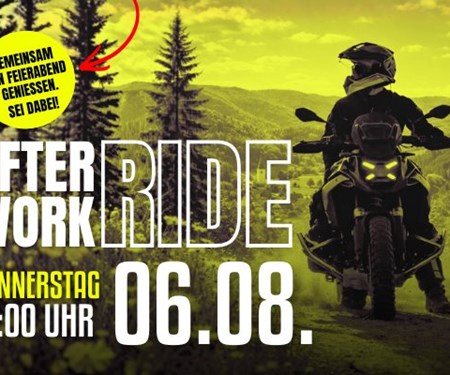 Motorrad Termin 5. AFTER WORK RIDE