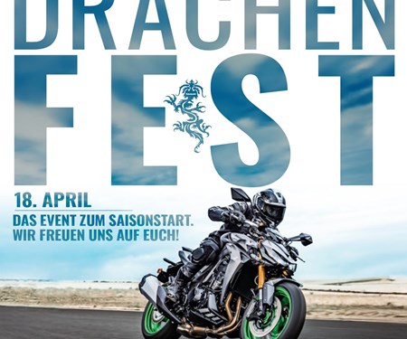 Motorrad Termin Kawasaki Drachenfest 2026 bei Kawasaki Südhessen in Weiterstadt