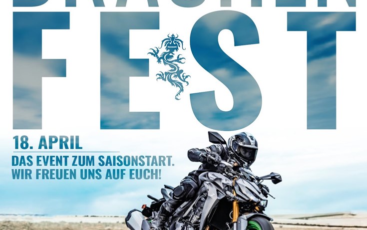 Kawasaki Drachenfest 2026 bei Kawasaki Südhessen in Weiterstadt