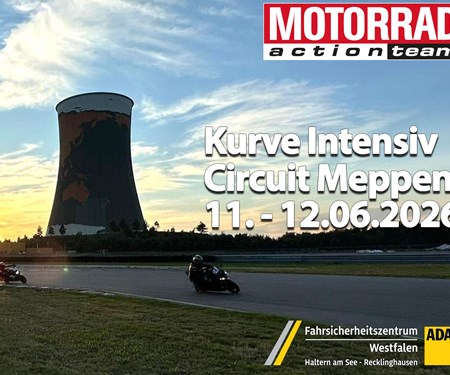 Motorrad Termin „Kurve Intensiv“ Circuit Meppen
